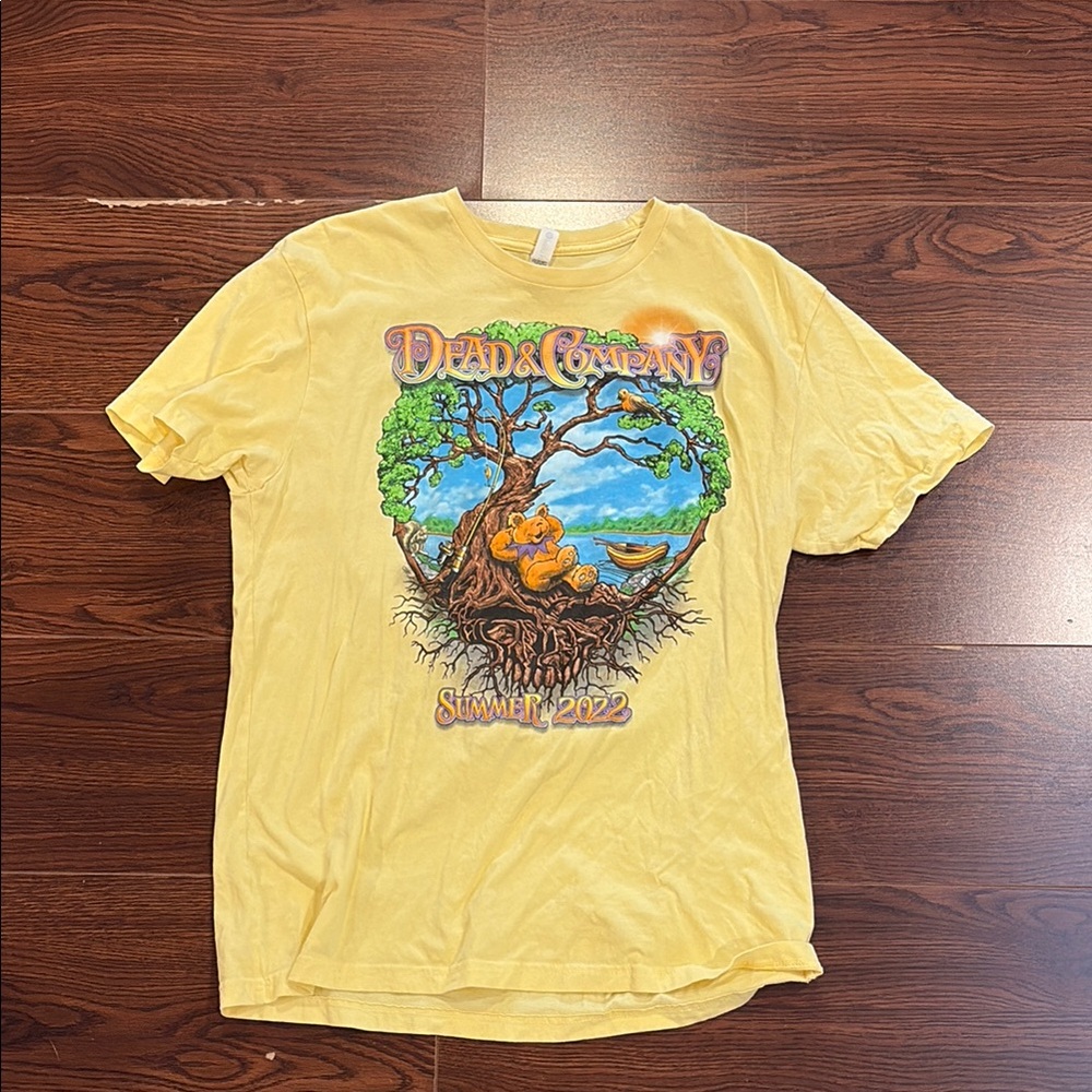 Dead and Company Yellow T-Shirt